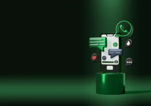 Imagem ilustrando estratégias de SEO para WhatsApp Business e integração com estratégias locais, destacando comunicação digital eficiente.